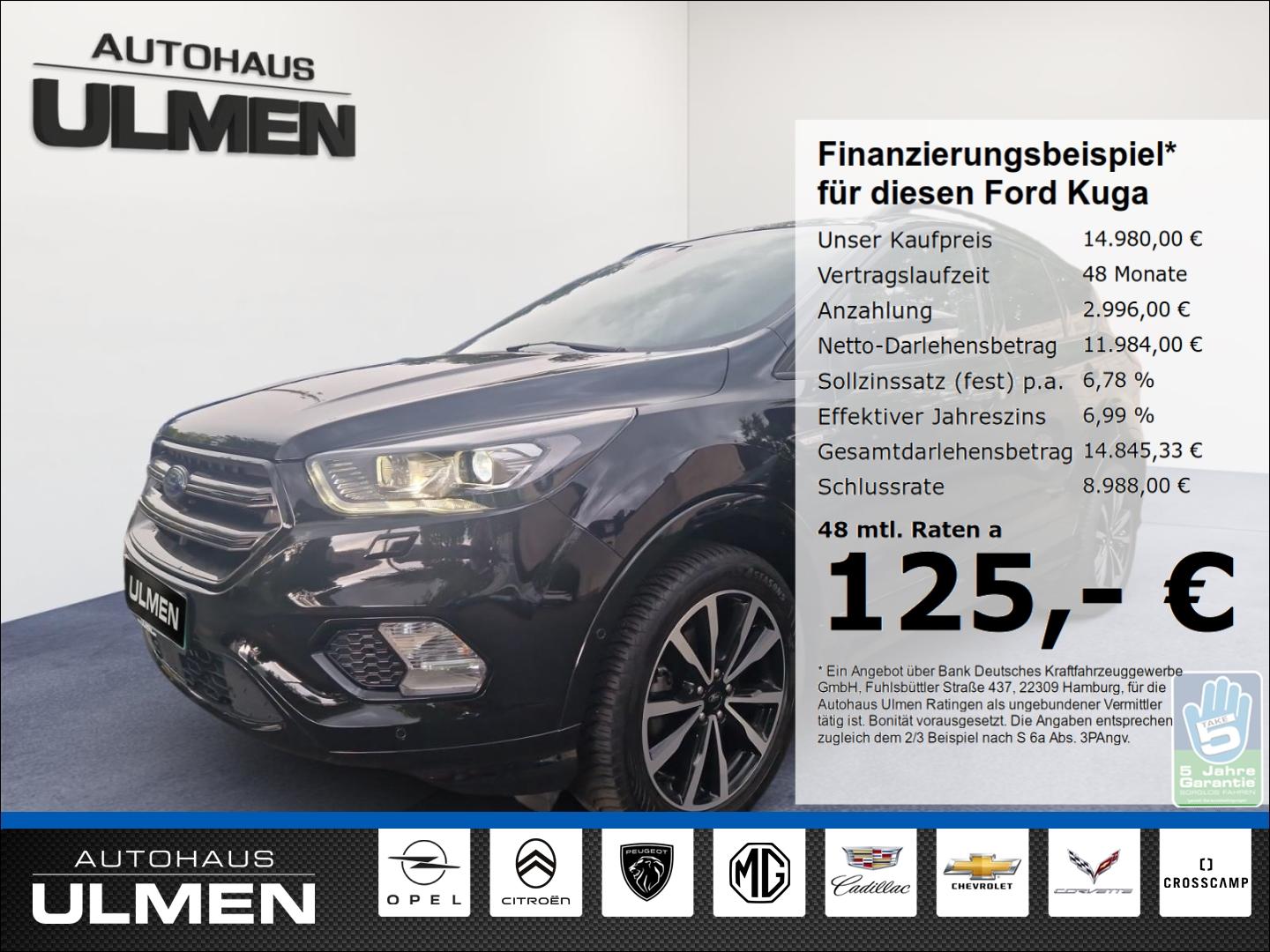 Ford Kuga ST-Line 1.5 EcoBoost Navi Leder Soundsystem