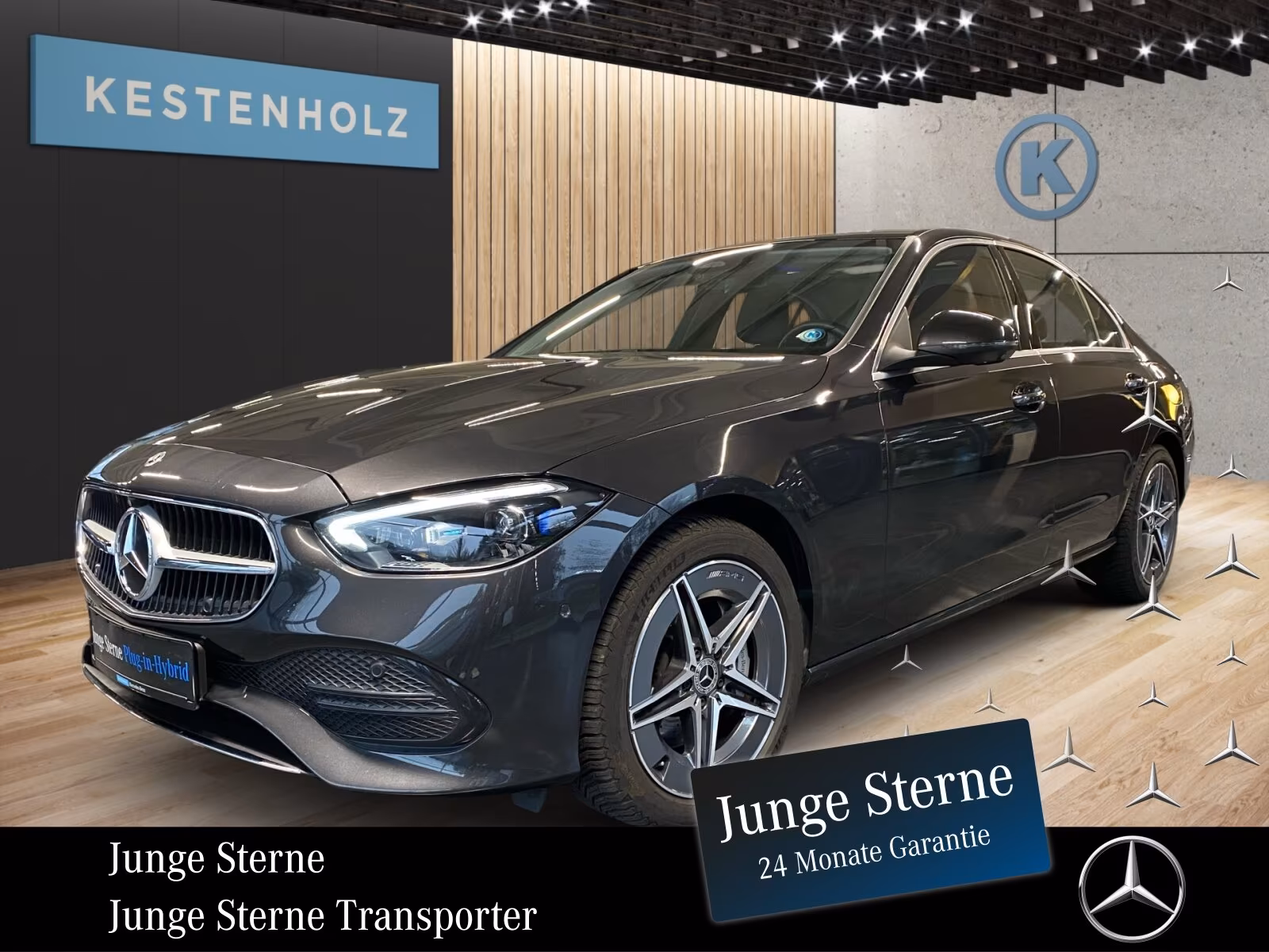 Mercedes-Benz C 300 de *AVANTGARDE*AHK*STHZ*360°*PANO*LED*