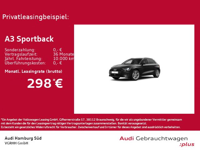 Audi A3 Sportback 30 TFSI advanced S tronic NAV/OPTIK