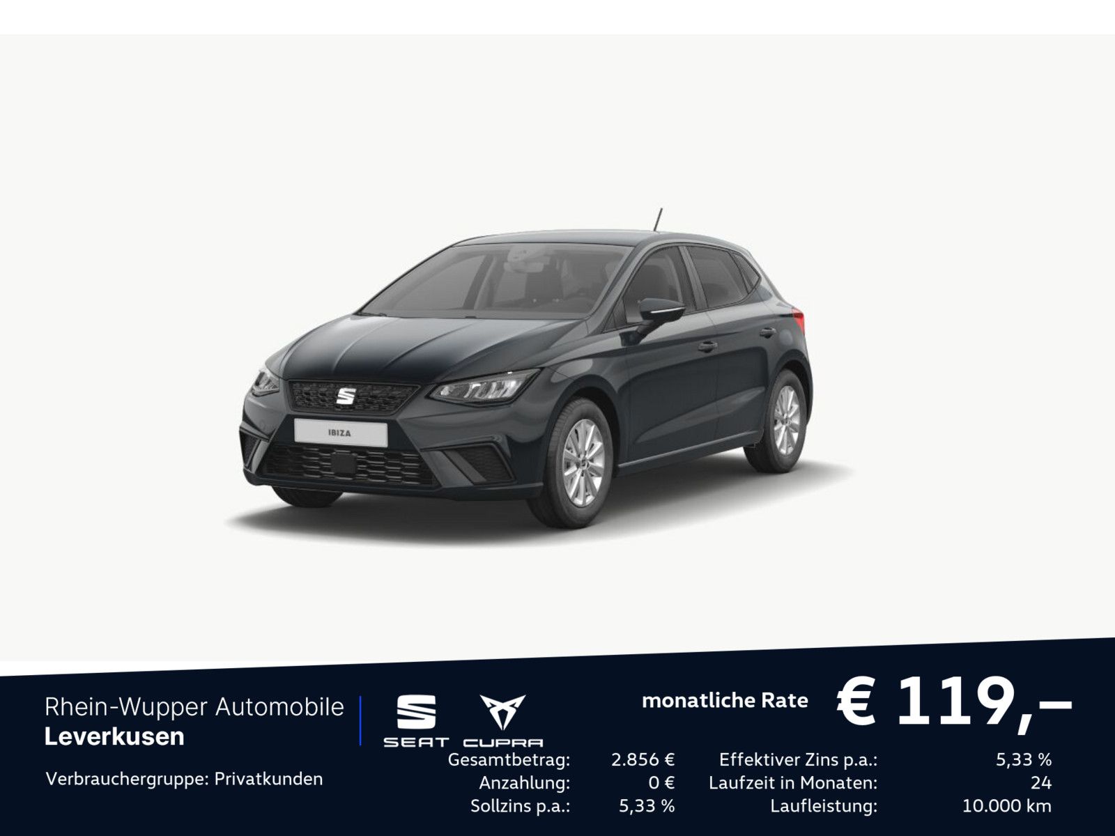 Seat Ibiza Road Edition NAVI VIRT LED PDC KLIMA