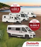 Dethleffs Globetrail 600 DS*8.000€ REISELUSTPRÄMIE*Markise - schwarz Wohnmobil oder -wagen