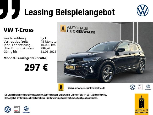 Volkswagen T-Cross 1.5 TSI R-Line DSG *ACC*NAV*Digi.C-Pro*