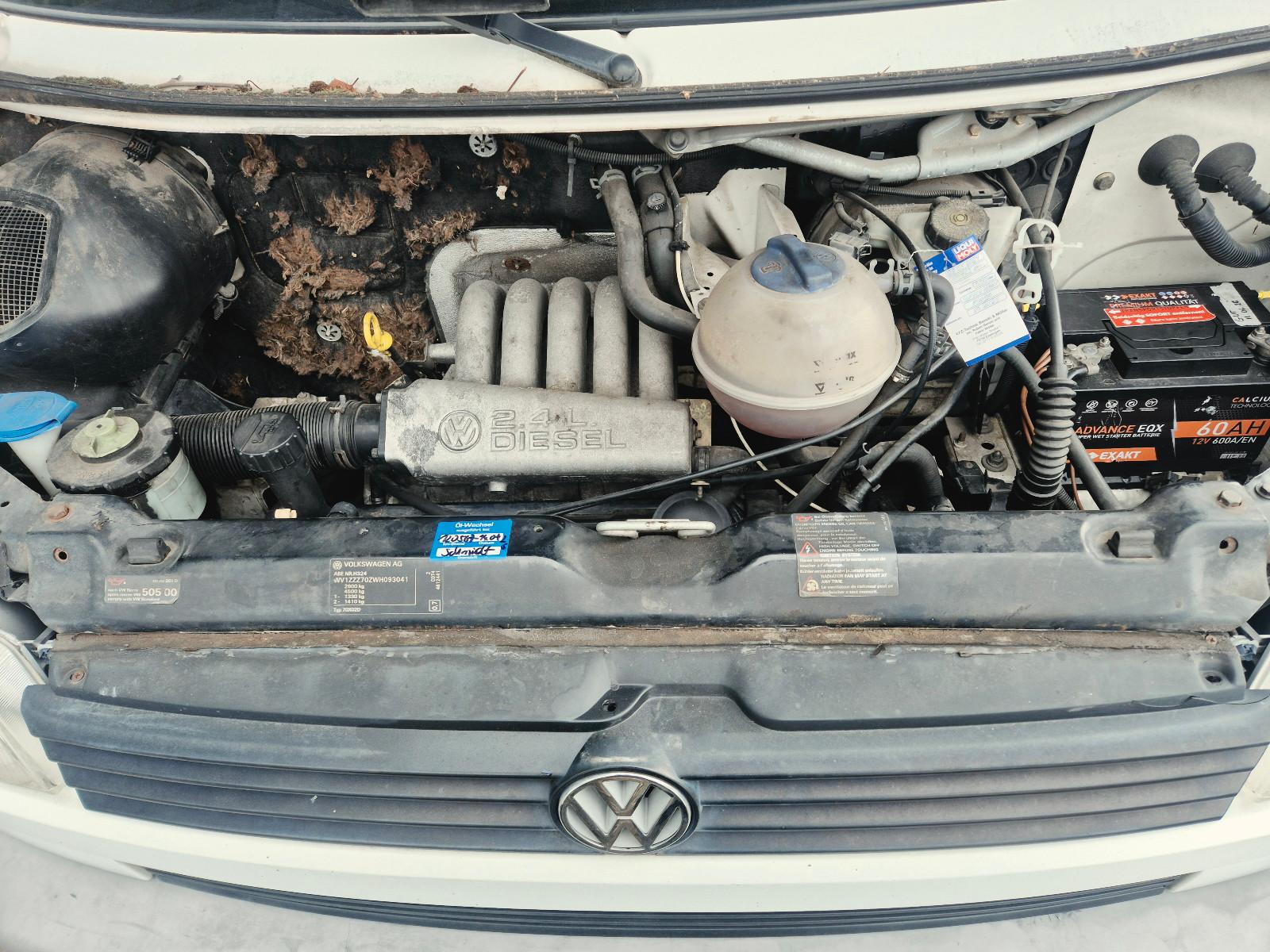 Volkswagen T4Pritsche LKW ZULASSUNG AHK 2HD TÜV NEU 08.2028