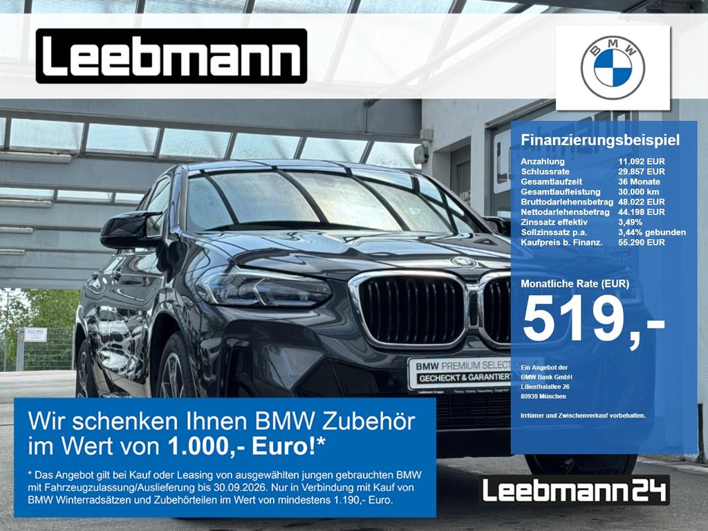 BMW X4 M40i AHKGSDMSitzHUD Finanzierung ab 149 2023