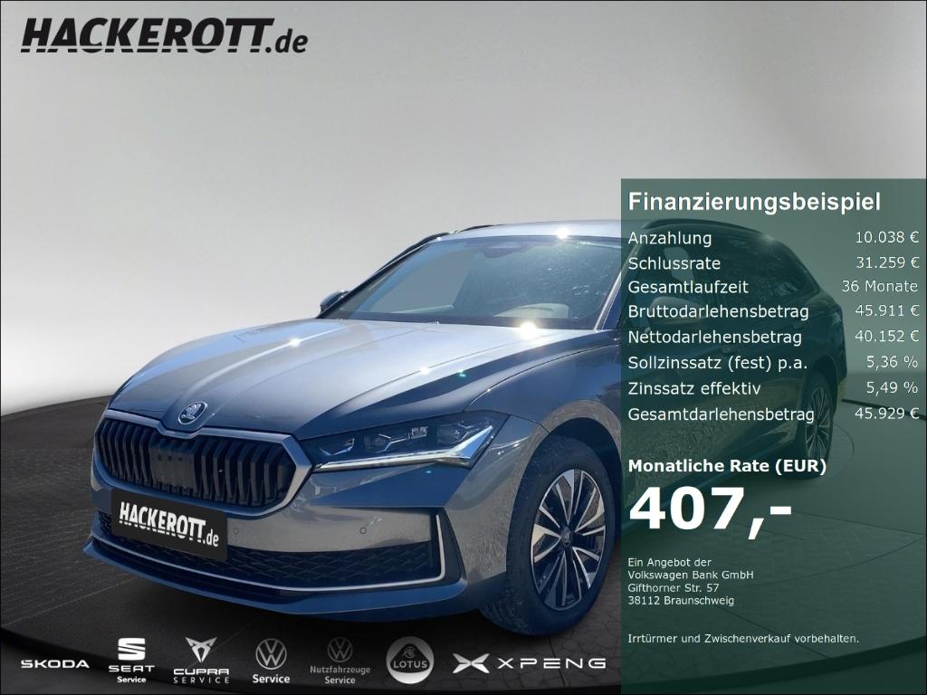 Skoda Superb Combi Selection 2.0 TDI DSG Navi AHK LED