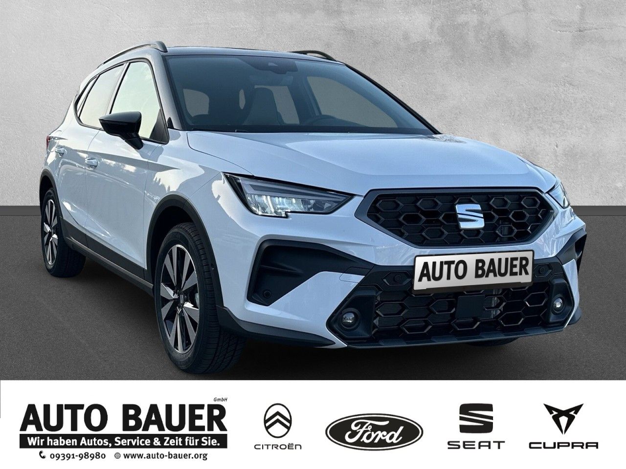 Fahrzeugabbildung SEAT Arona FR 1.0 TSI 116 PS 7-Gang-DSG - mit KI generiert/bearbeitet