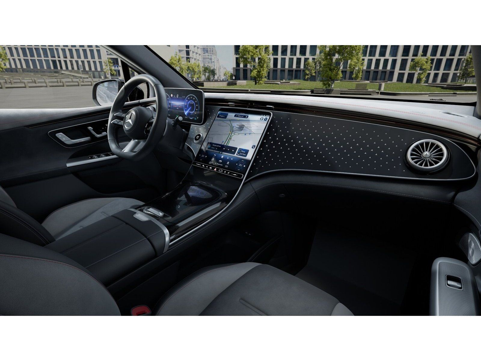 Fahrzeugabbildung Mercedes-Benz EQE 350 4M SUV AMG Prem HAL Pano DISTRO 22kw AHK