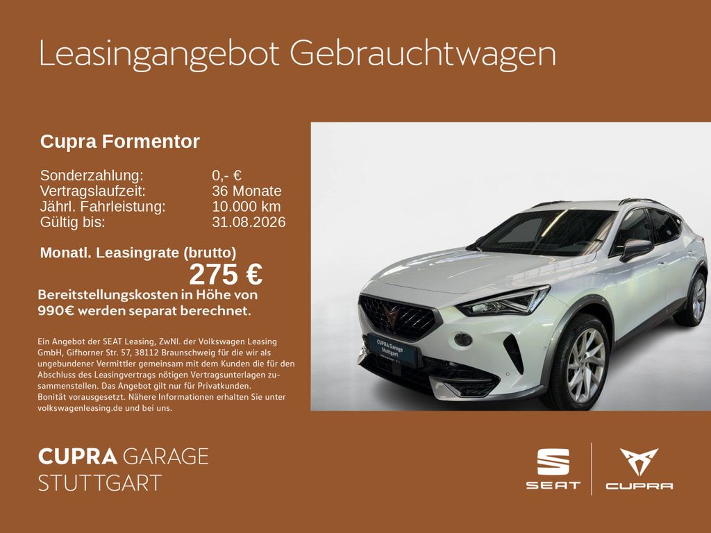 Formentor 1.5 TSI DSG 110 kW