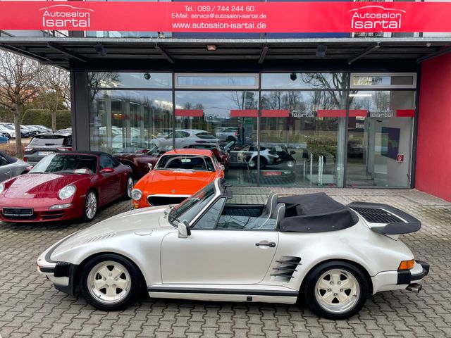 Porsche 911 turbo Cabrio - 5-Gg. - orig. Slantnose !