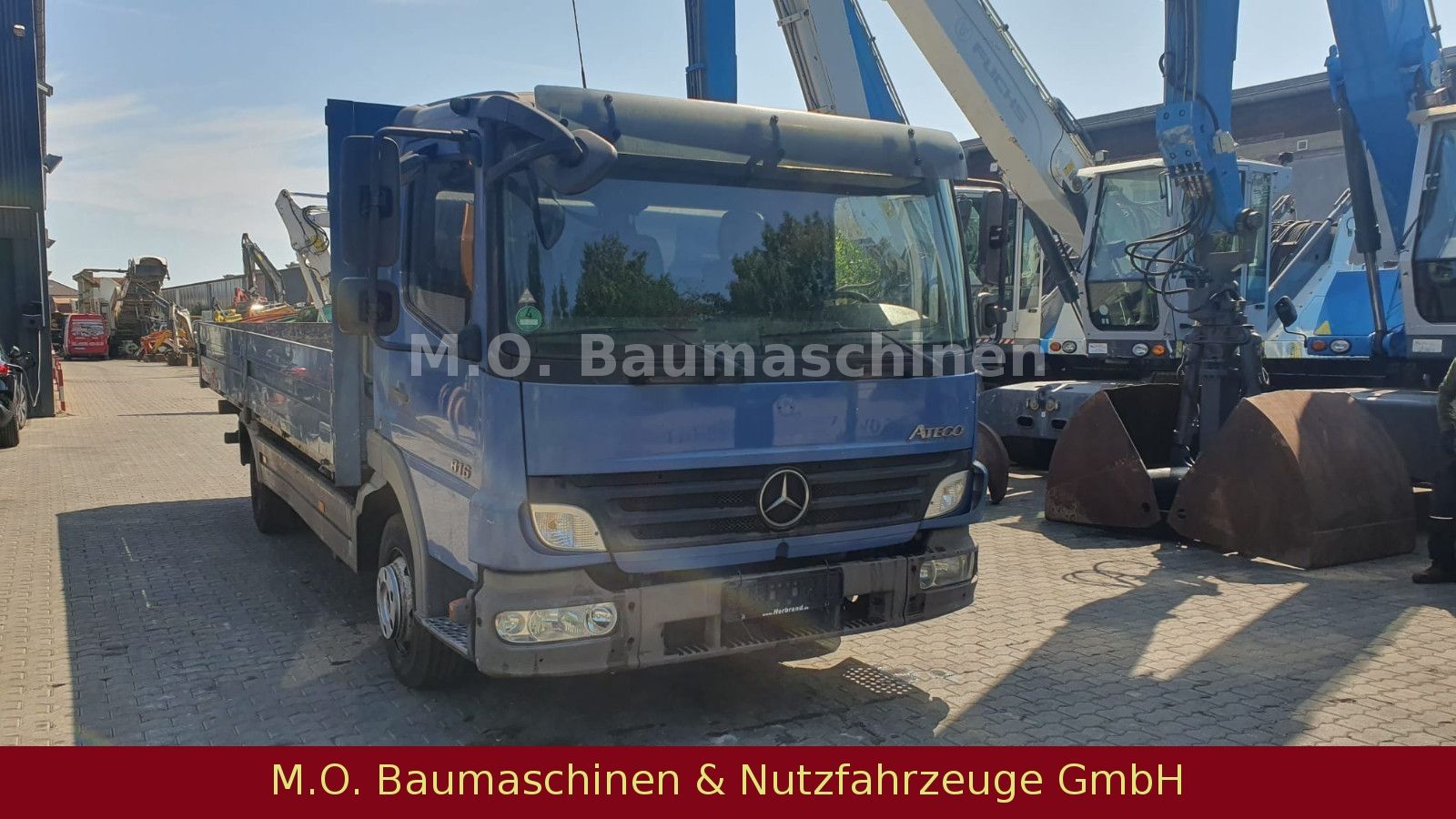 Fahrzeugabbildung Mercedes-Benz Atego 816 / Pritsche / Euro 4/ 6,20 m