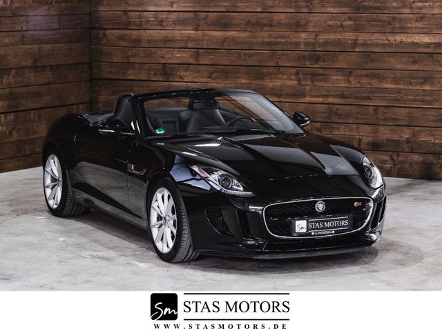 Jaguar F-TYPE S CABRIOLET*P380*SCHECKHEFT*8-FACH*2.HAND