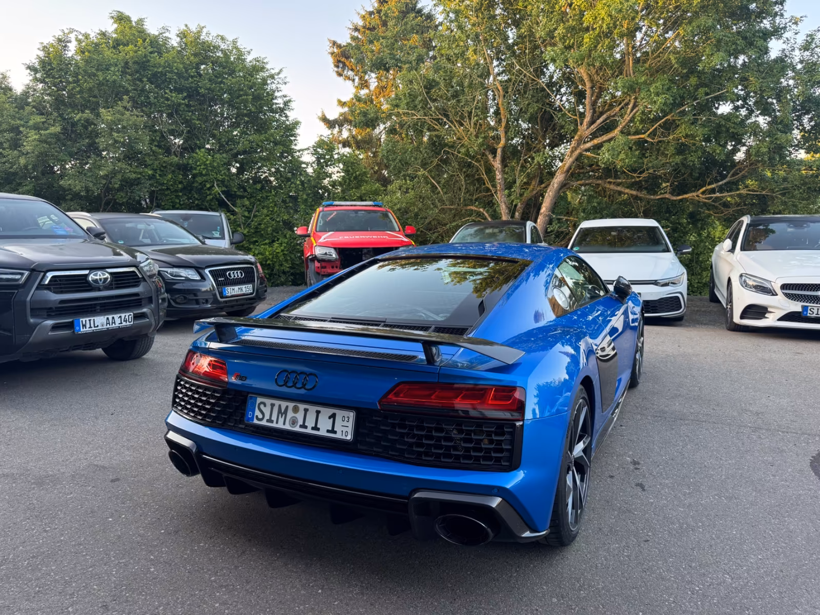 Audi R8 Coupe 5.2 quattro performance Schalensitze