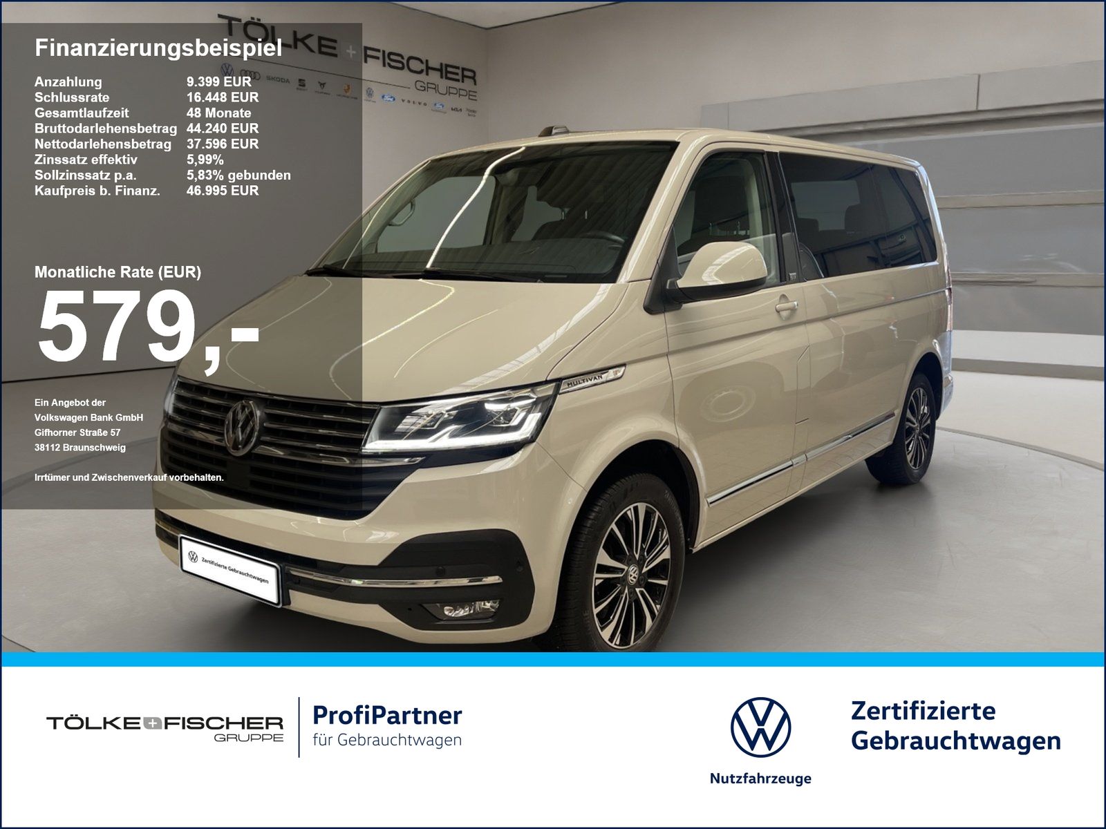 Volkswagen T6.1 Multivan 2.0 TDI FWD Generation Six