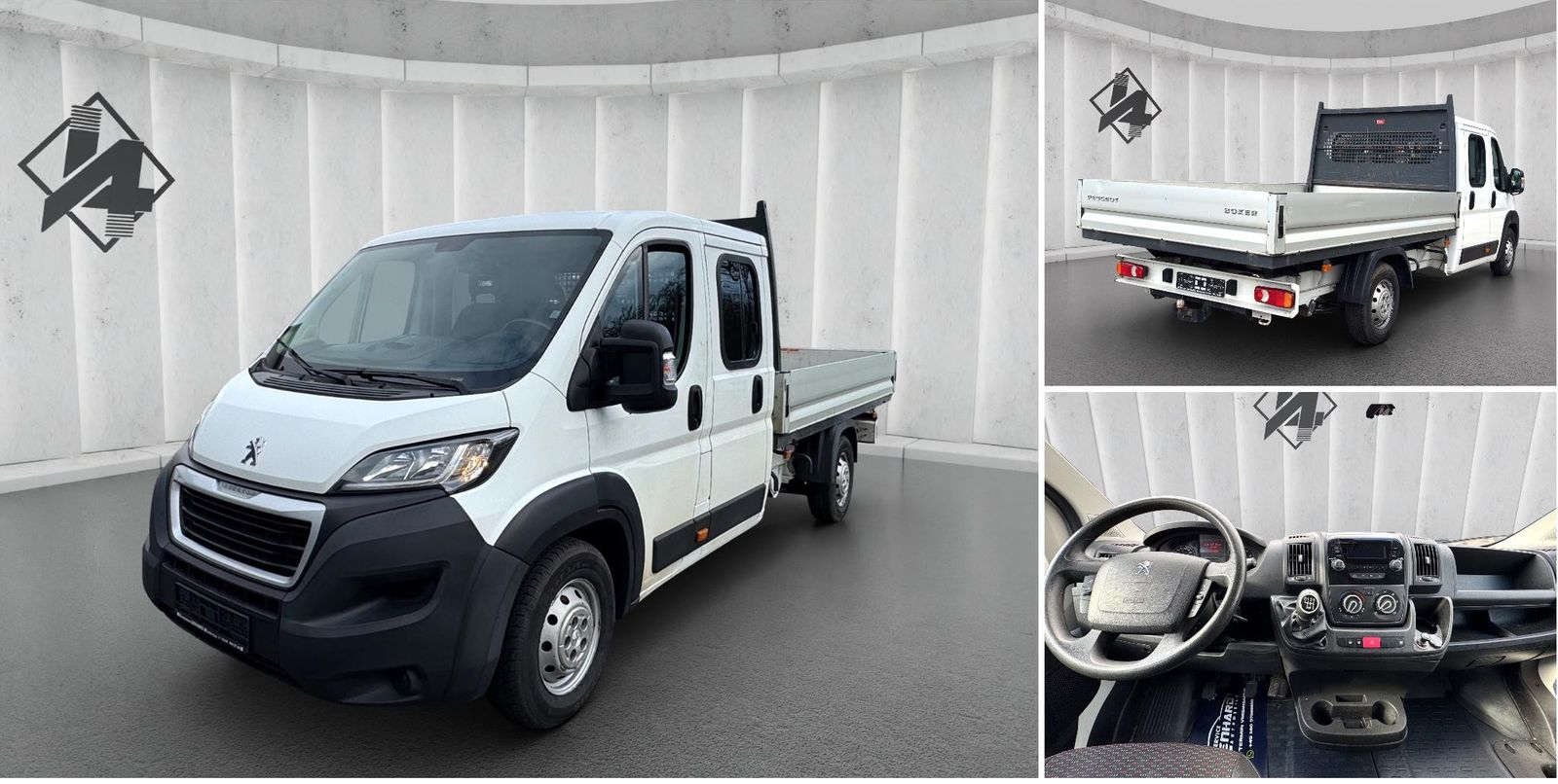 Fahrzeugabbildung Peugeot Boxer 435 L4 BlueHDi 165 DoKa*Klima*AHK*DOPPELK*