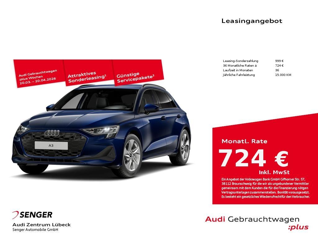 Audi A3 Sportback 30 TFSI S tronic Nav Kamera SHZ