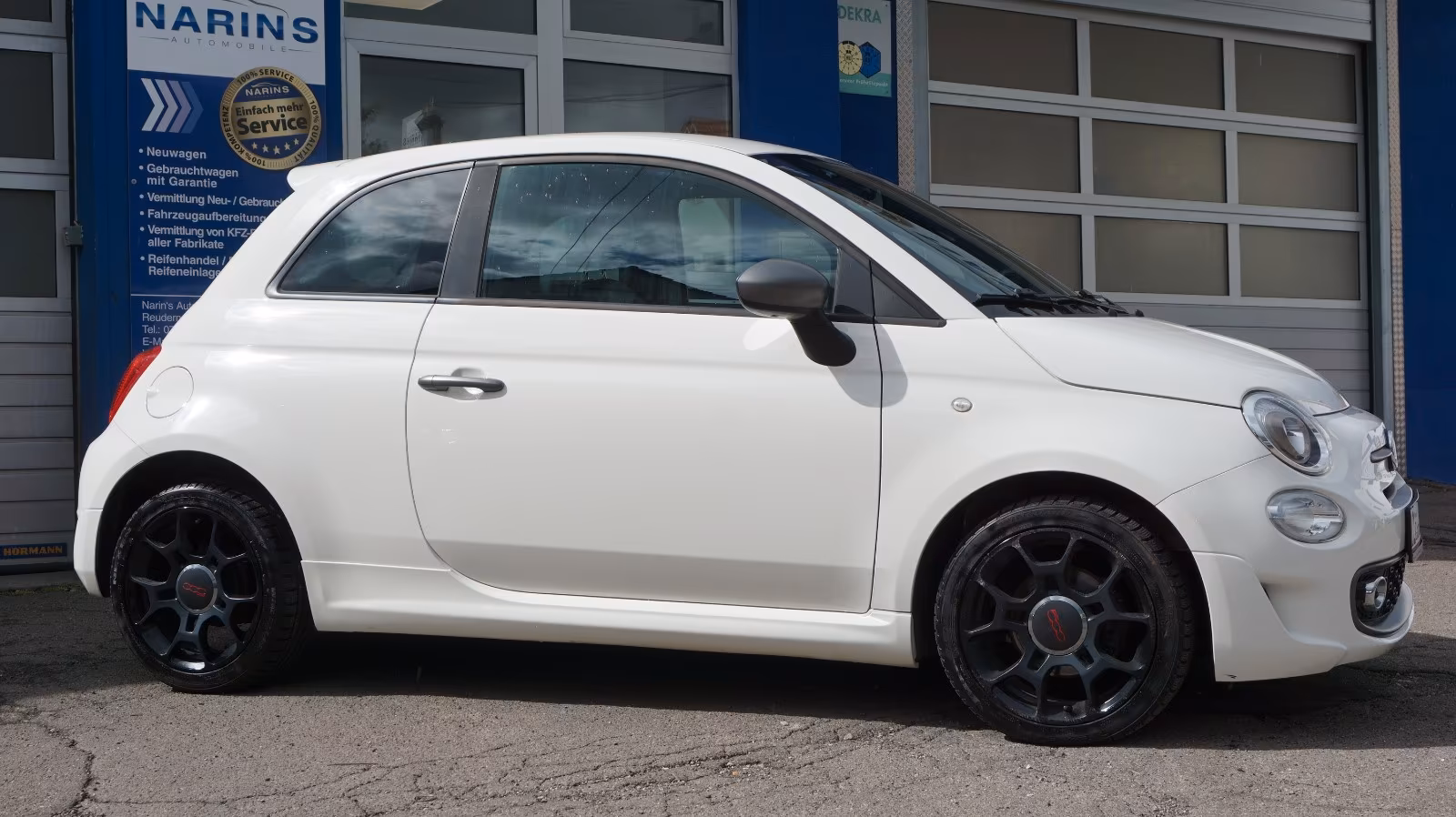 Fiat 500 S Teilleder Sportsitze Klima Tempomat Touch