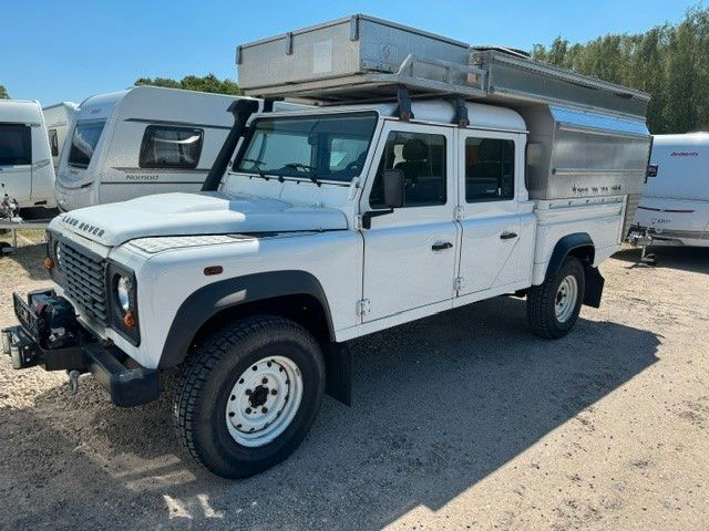 Selbstbau Land Rover Defender 130 Crew Cab mit Wohnkabine