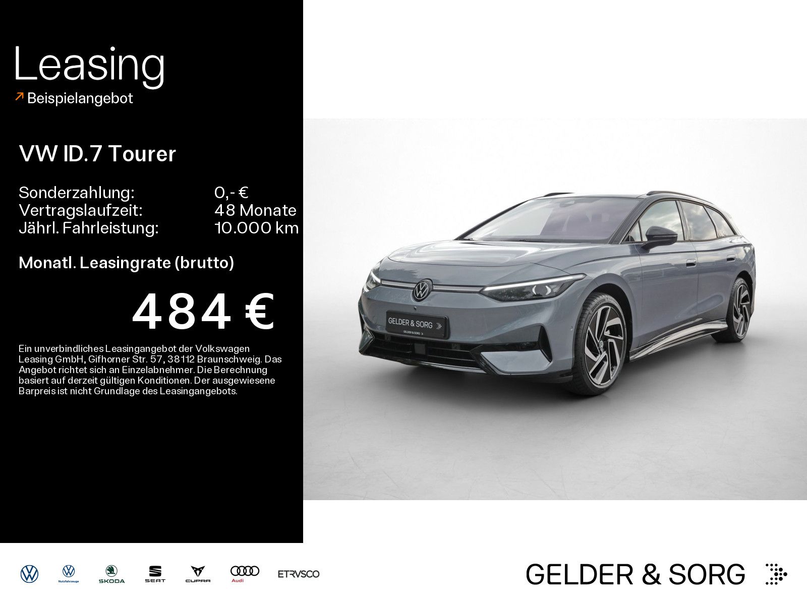 Volkswagen ID.7 Tourer Pro S 587km/WLTP*H&K*Pano*Massage*