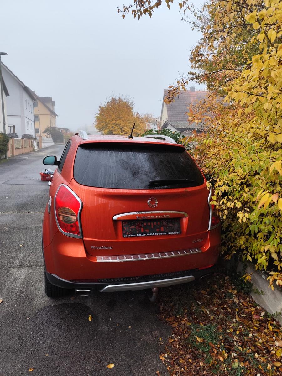 SsangYong Korando 2012 — engine 1.998 cm³, 175 HP (129kW)