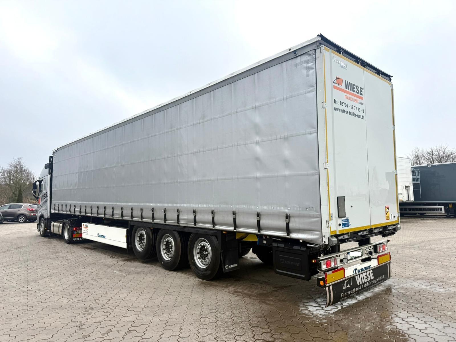 Krone SD Schiebeplanen Auflieger Top Zustand