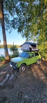Lada Niva 4x4 Microcamper autark | LiFePO4 | rostfrei - Lada Niva 4x4 Gebrauchtwagen mit Allradantrieb