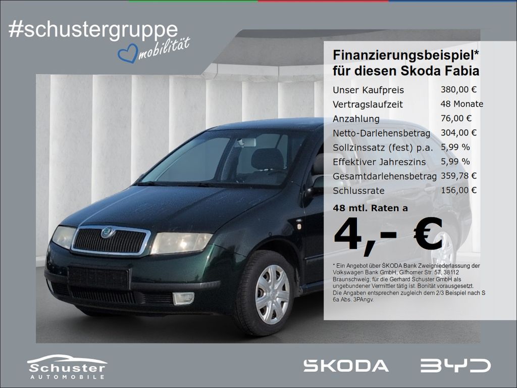 Angebot ansehen Skoda Fabia
