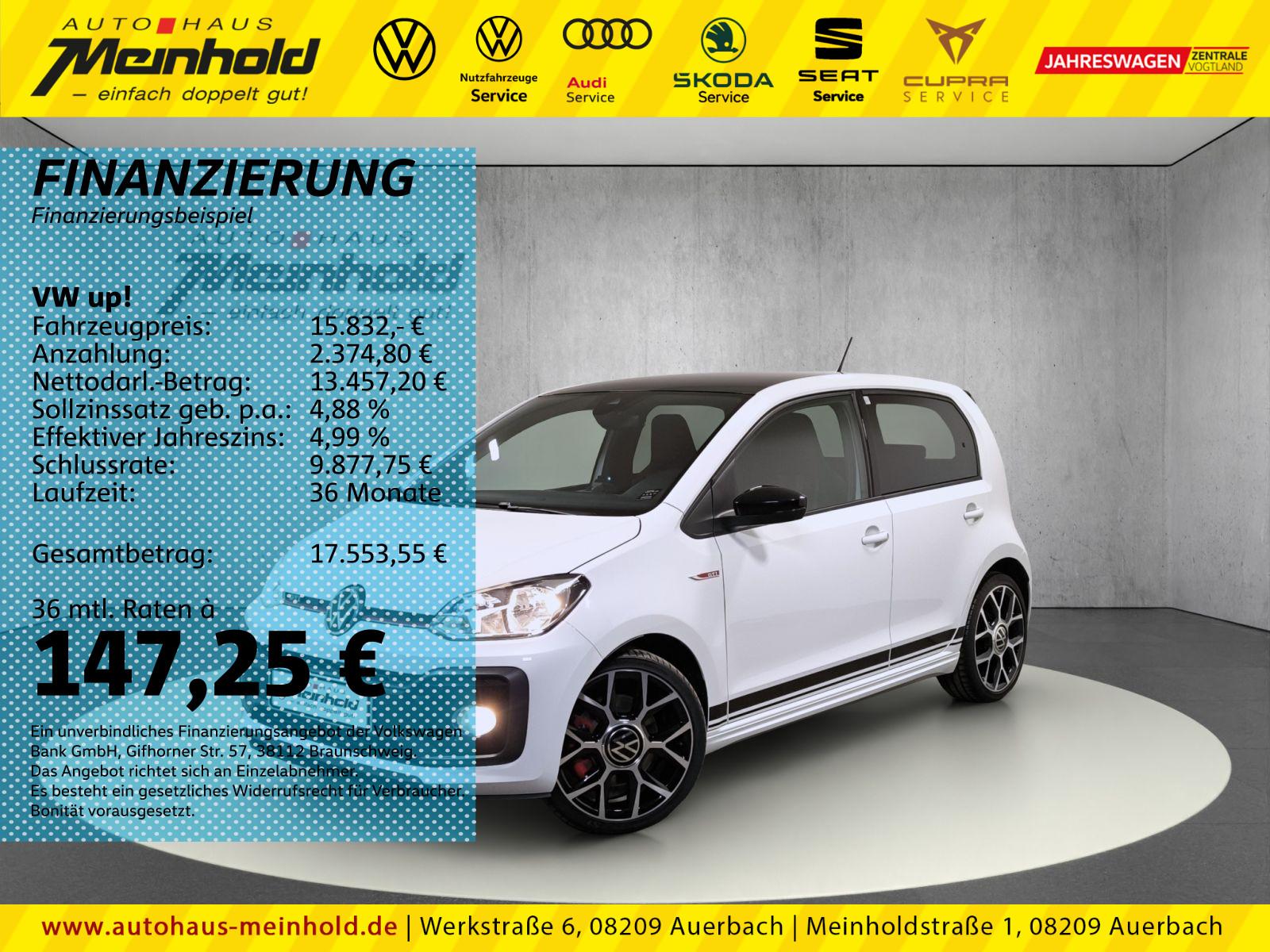 Volkswagen up! GTI, Klima, Beats, Kamera, GRA, Einparkhilfe