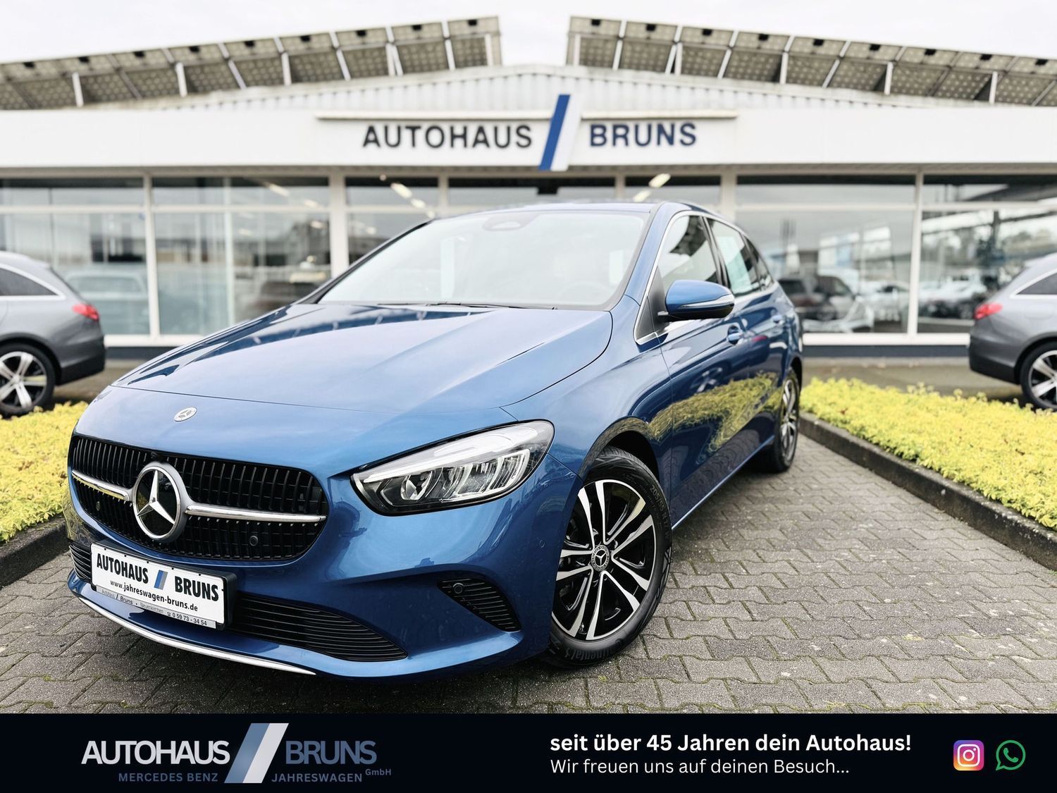 Fahrzeugabbildung Mercedes-Benz B 200 PROGRESSIVE, Winter, LED, Navi, PTS, RFK,
