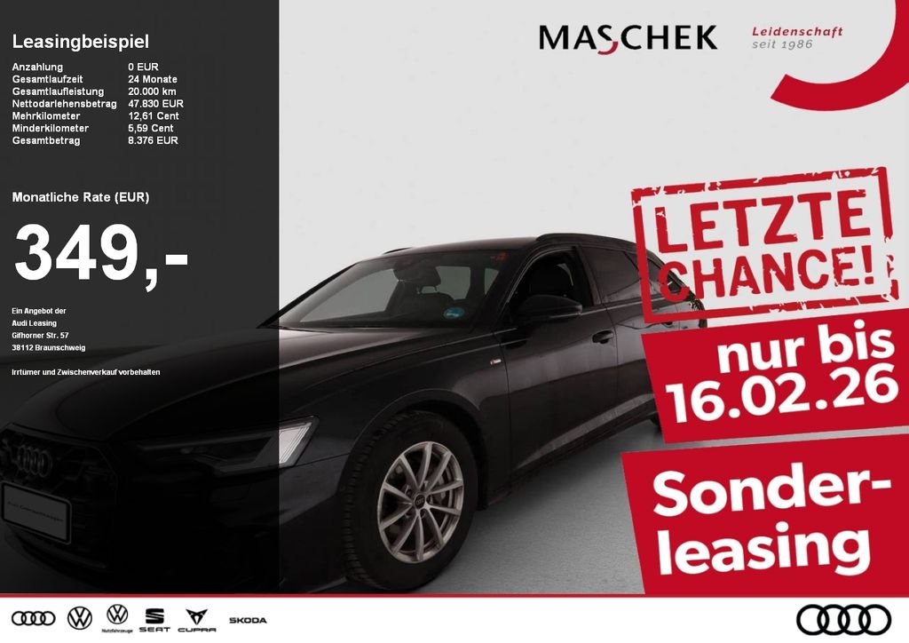 A6 Avant S line 40 TDI S tronic Black Memory HUD