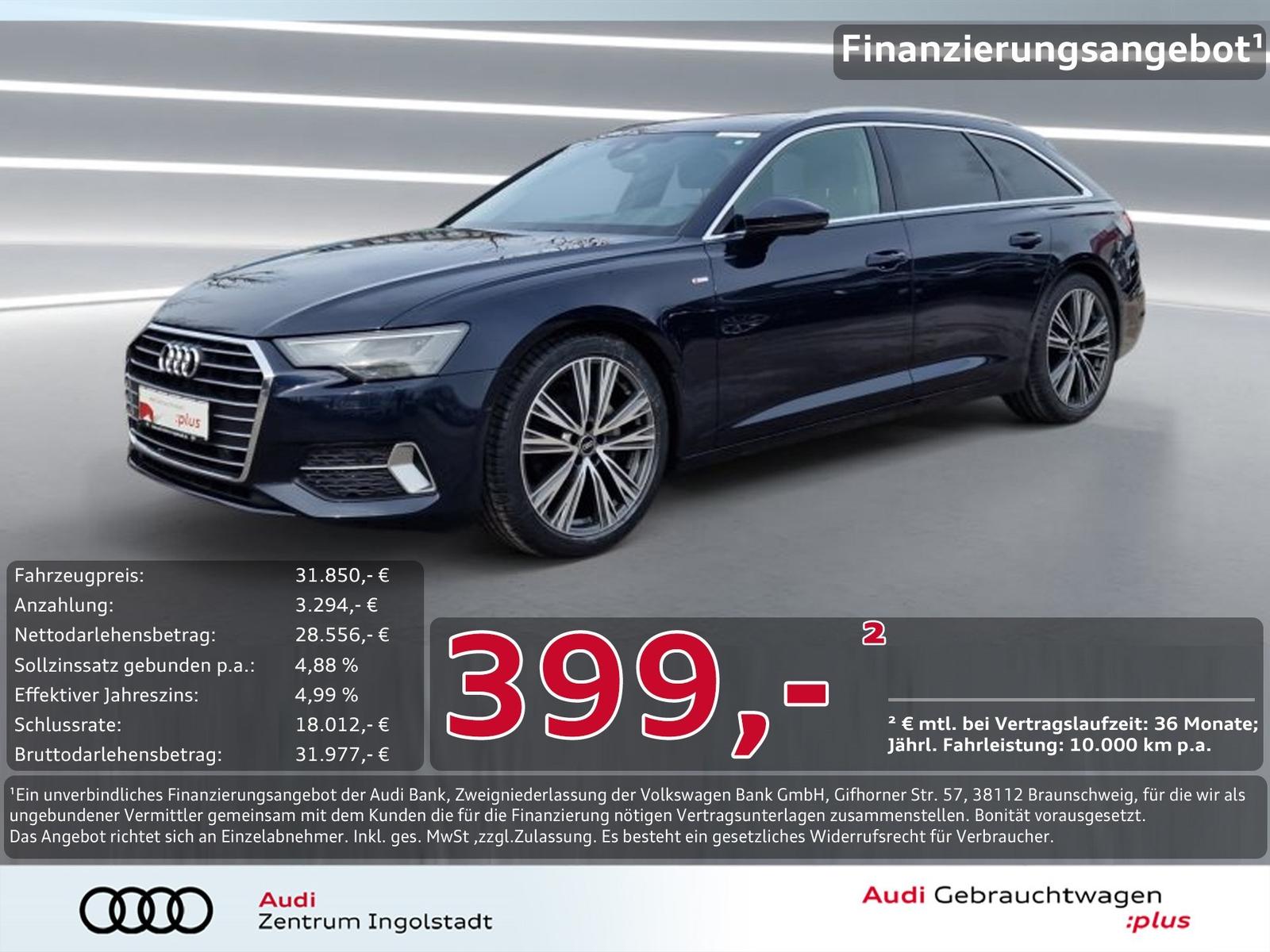 Audi A6 Avant 40 TDI S line AHK PANO Memory 20" Sport