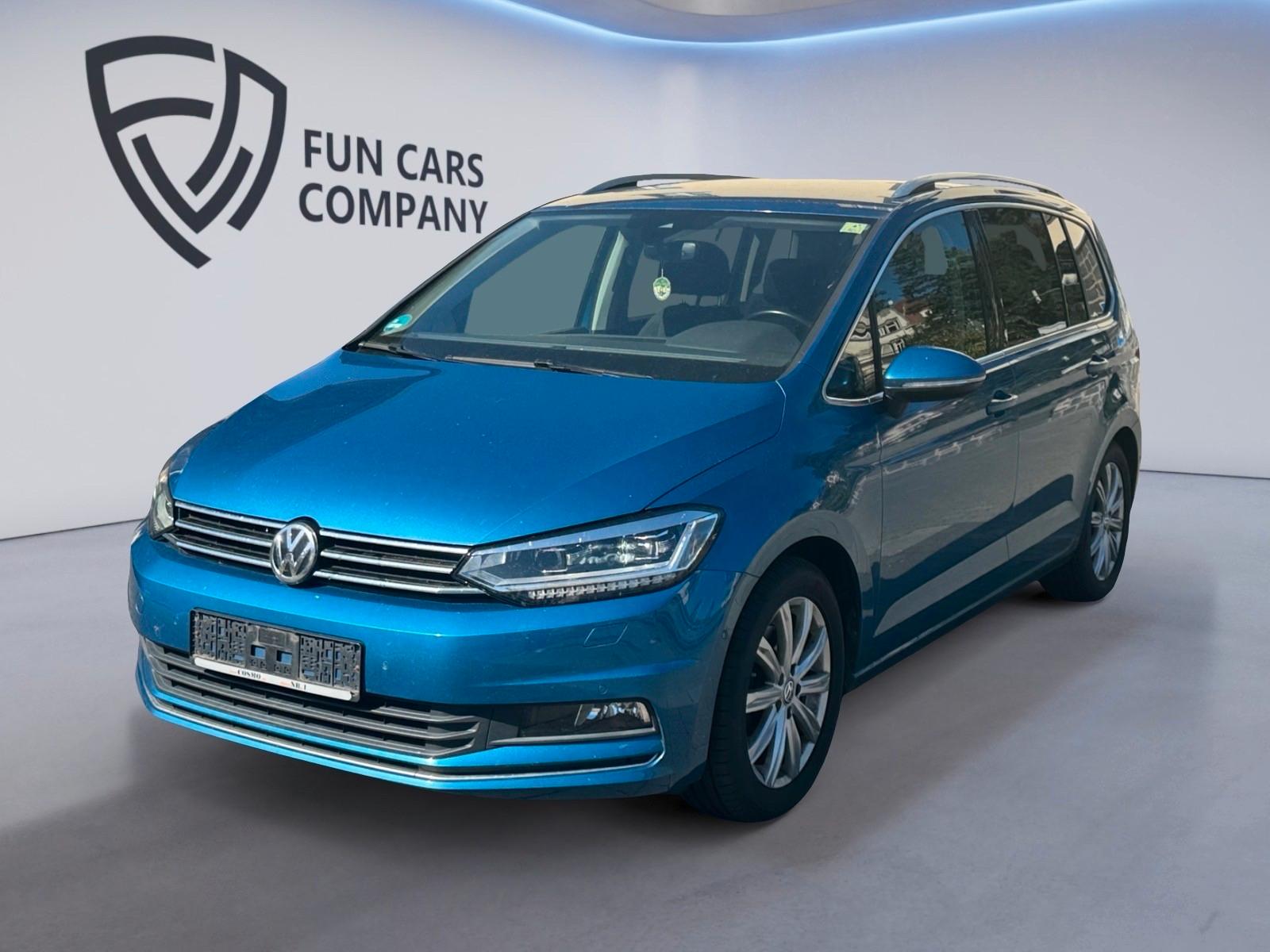 Volkswagen Touran Highline 7 SITZER LED AHK STNDHZ SHZ KAME