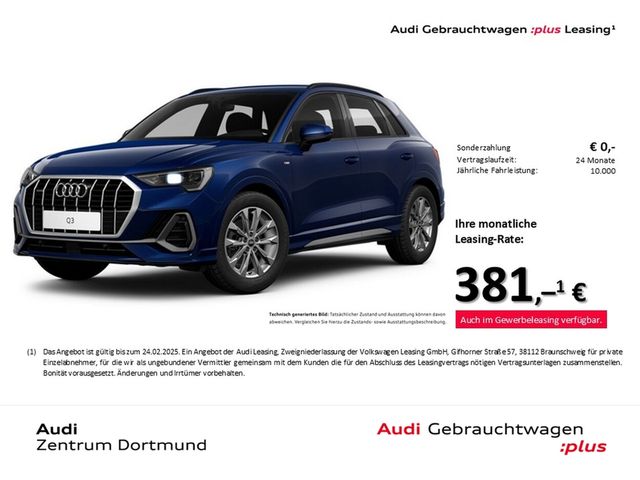 Audi Q3 35 quattro S LINE CAM LM18 E-KLAPPE NAVI+