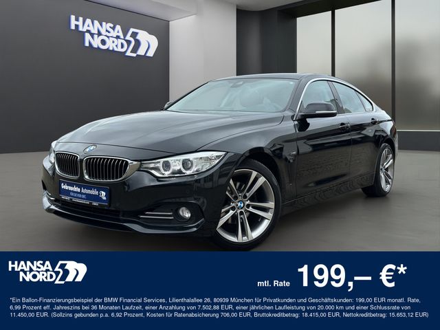 BMW 420i Gran Coupe LUXURY LINE XENON NAVI HUD LEDER