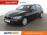 BMW 1er 114i*NAVI*PDC*SHZ*KLIMA*BLUETOOTH* - mit Benzin-Antrieb: Schwarz, Limousine, Bluetooth