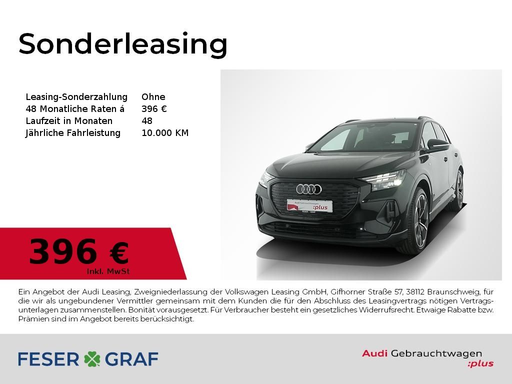 Audi Q4 e-tron 40 S line Int/HuD/AHK/360°/ACC/21"