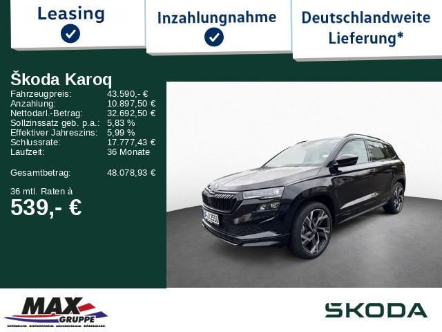 Skoda Karoq Sportline 4x4 2.0TDI 110kW 360°KAM*AHK*ACC