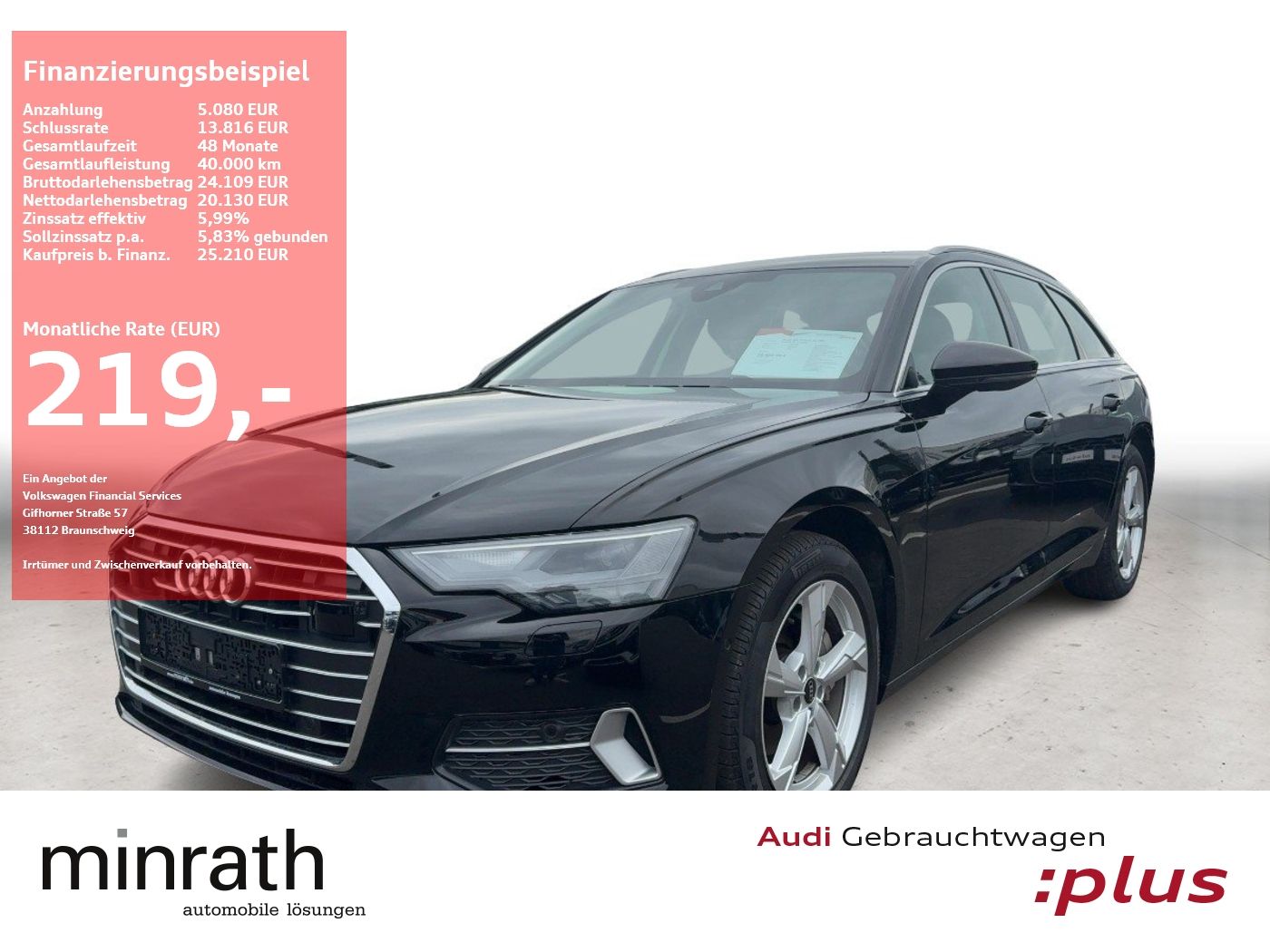 Audi A6 Avant 40 TDI sport APP+DAB+AHK+ACC+LED+NAVI