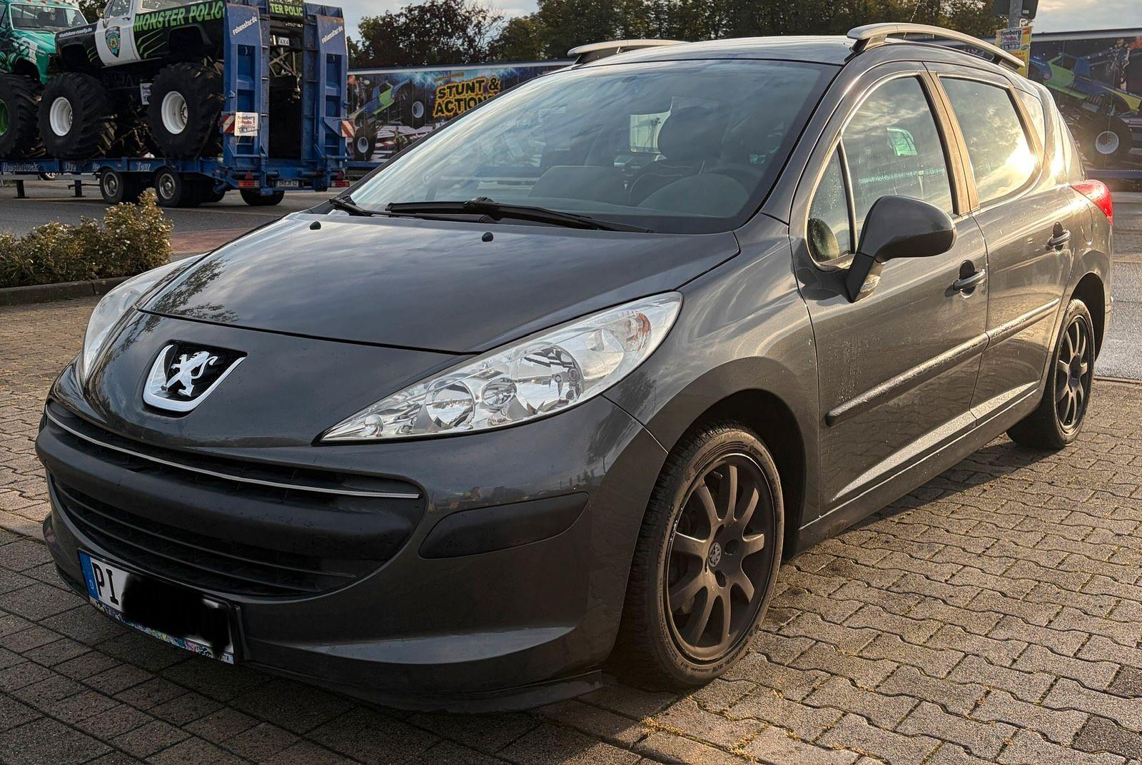 Peugeot 207 2009 — rear view