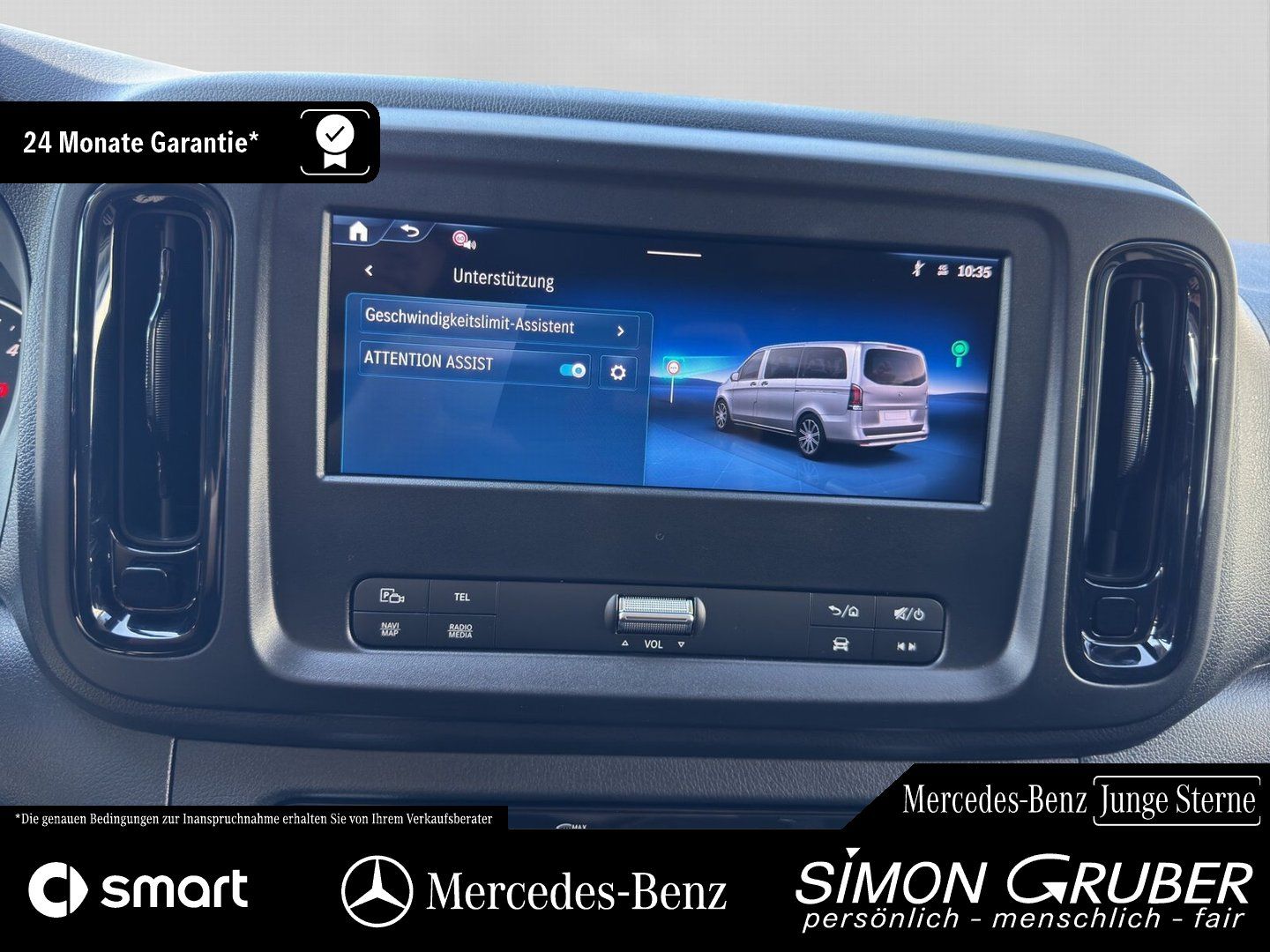 Fahrzeugabbildung Mercedes-Benz Vito 116 Kasten Extralang Multibeam Sitzhzg.