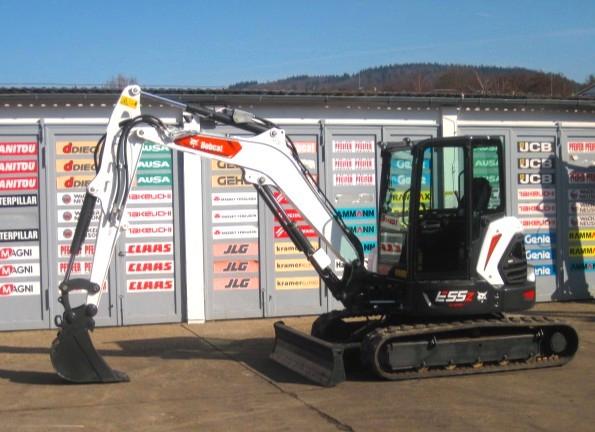 Bobcat Midibagger BOBCAT E 55 Z - Zusatzhydraulik