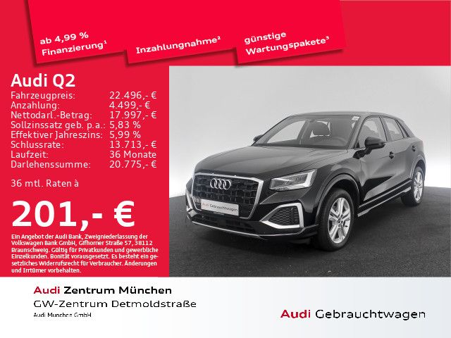 Audi Q2 30 TFSI advanced ACC/Navi+/PDC