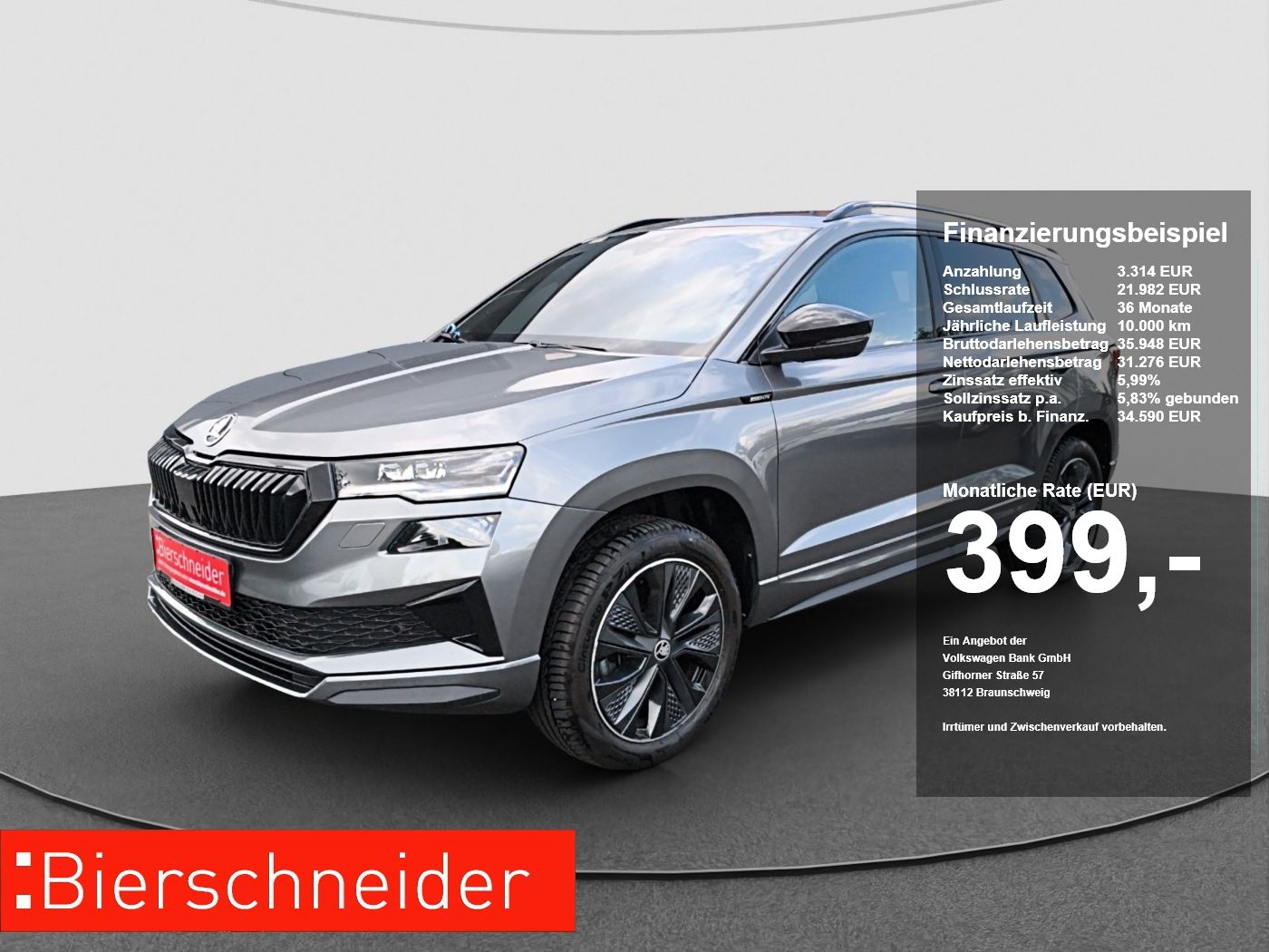 Skoda Karoq 2.0 TDI DSG Sportline 4x4 NAVI RFK MATRIX