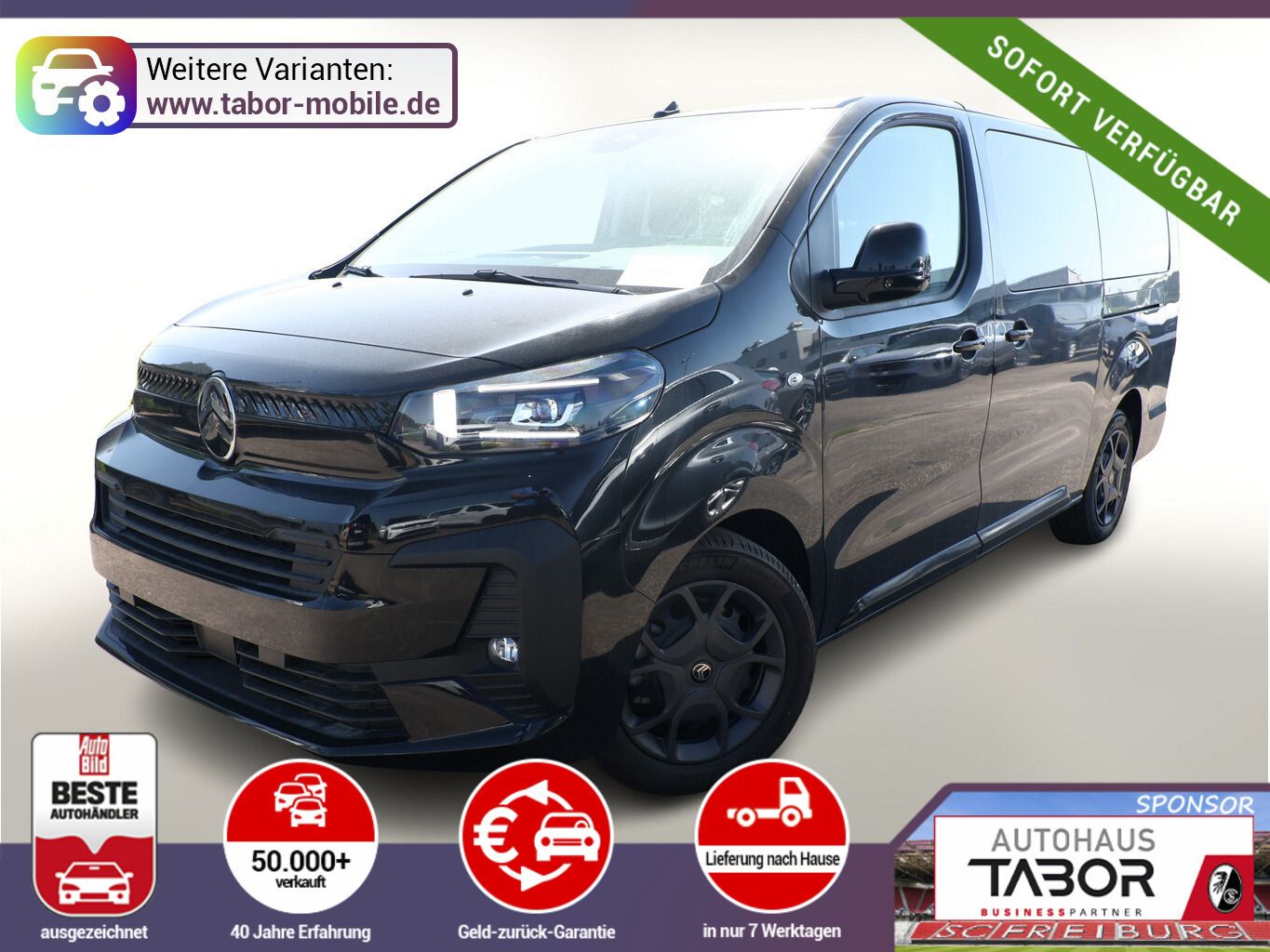 Citroën Spacetourer PLUS XL 9-S 2xKlima LED CarPlay PDC