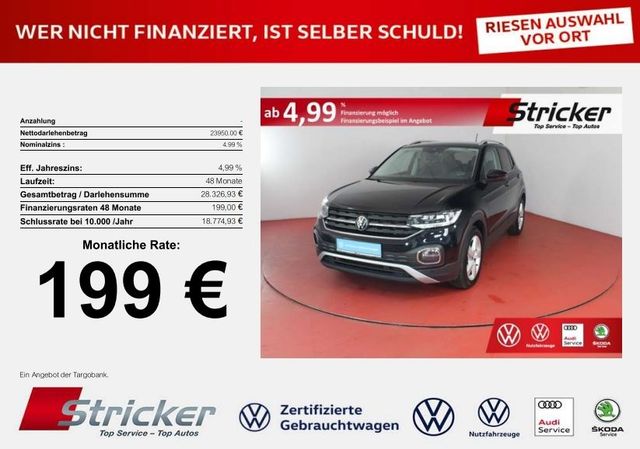 Volkswagen T-Cross Style 1.5TSI DSG 199,-ohne Anzahlung ACC