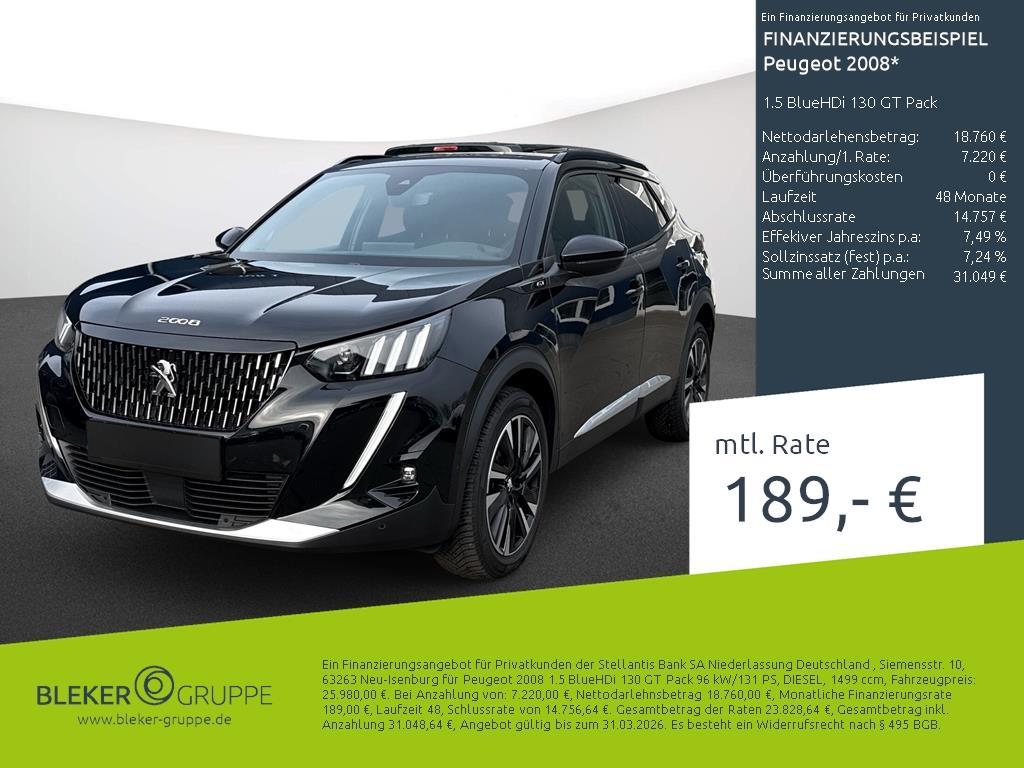 Peugeot 2008 1.5 BlueHDi 130 GT Pack