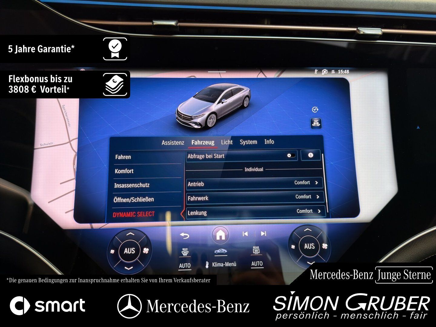 Fahrzeugabbildung Mercedes-Benz EQS 500 4M AMG Pano 4*Massage Sitzklima 118kwh