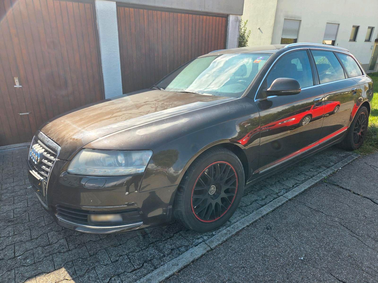 Audi A6 2011 — rear view