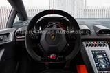 Lamborghini Huracán STO On Stock, Lift, CarPlay - blaue Lamborghini Huracán
