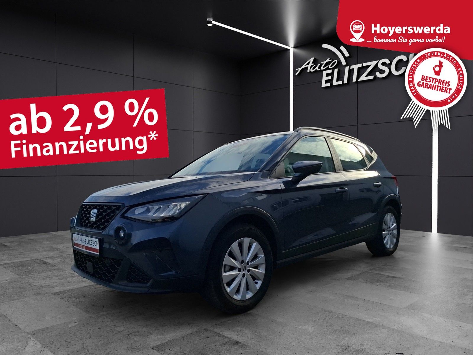 Fahrzeugabbildung SEAT Arona TSI Style DSG LED Navi AID ACC Park-Assist
