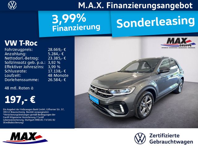 T-Roc 1.5 TSI DSG R-LINE LED+AHK+NAV+ACC+PDC+